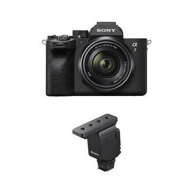 Sony a7 IV Mirrorless Camera with 28-70mm Lens and Microphone Kit