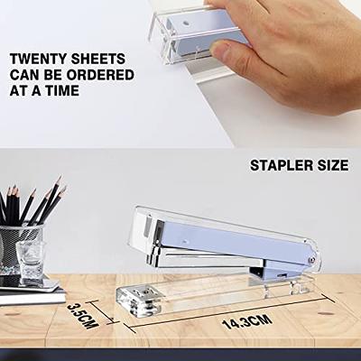 Office Supplies Set Desk Accessory Kit with Stapler Tape Dispenser Staple  Remover Staples Hole Puncher Paper Clips Scissor and Letter Opener  Ballpoint