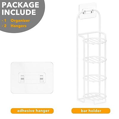 Chunful 4 Tiers Self Draining Shower Caddy, Soap Dish Holder, Shampoo Bar  Holder with Hooks Stainless Steel Soap Bar Holder for Shower Wall Kitchen