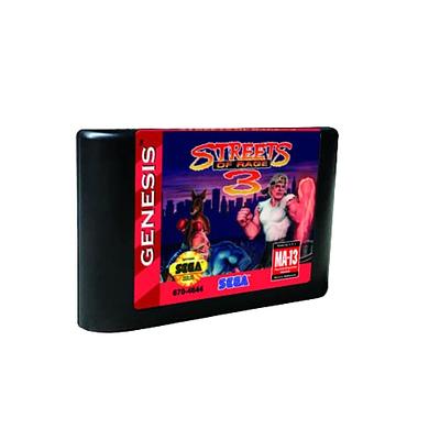 Royal Retro Streets of Rage 3 - USA Label Flashkit MD Electroless 