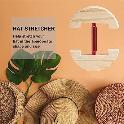 Frijpack Hat Stretcher for Fitted Hat Men Cowboy Hats Baseball Caps Hat  Stretcher Wooden Heavy Duty Extender Hat Shaper for Fedora at   Women's Clothing store