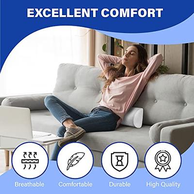 Cushion Lab Extra Dense Orthopedic Knee Pillow for Side Sleepers w