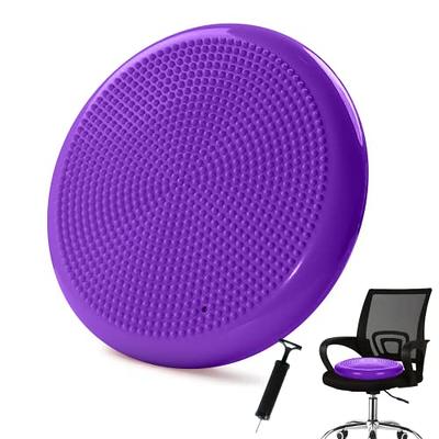 Sensory Wobble Cushion, Chair Wiggle Dark Gray Seat - 10.6 In