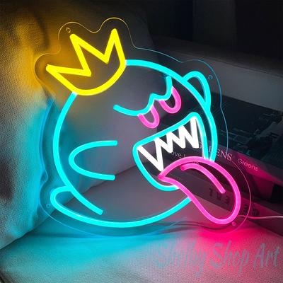 Finger Heart Neon Sign Handmade Led Love Gesture Light for Wall Decor Game  K-Pop Artwork Bedroom Living Room Cafe Lounge