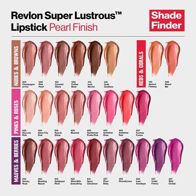 Revlon Super Lustrous Moisturizing Cream Lipstick with Vitamin E, 720 Fire  and Ice