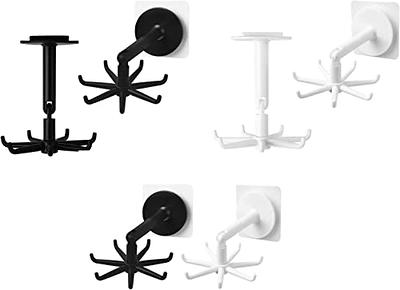 Self Adhesive Wall Hooks for Hanging: Stick-On Hooks Hold 13 LB