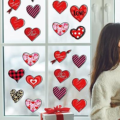 ​Quera 60pcs Heart Cut-Outs Accents Colorful Valentine's Day Cutouts Paper  Romantic Love Cutouts DIY Decor for Bulletin Board Classroom Valentine's