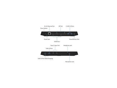 Sabrent USB Type-C Dual 4K Universal Docking Station with USB C