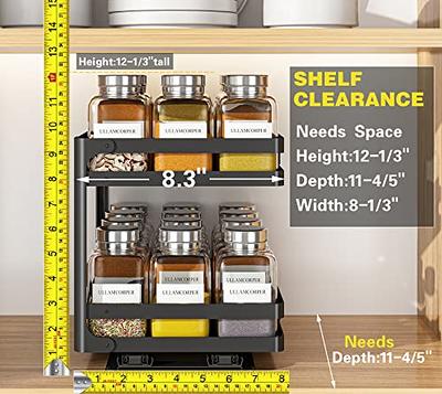 WelFurGeer Pull Out Cabinet Organizer, Pull Out Drawers for Kitchen Cabinets, Cabinet Organizers and Storage, Slide Out Cabinet Organizer for