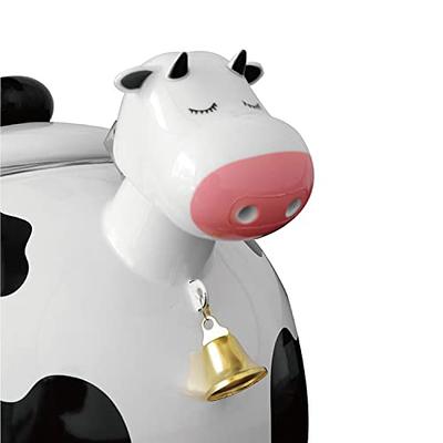 UPware 2.3 Quart Enamel-on-Steel Whistling Tea Kettle (Cow) 