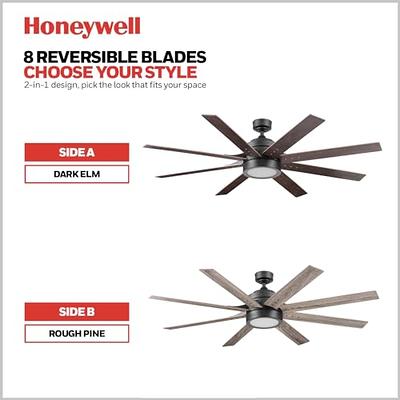 Honeywell Ceiling Fans Xerxes, 62 Inch Contemporary LED Ceiling