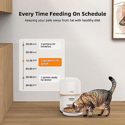 WOpet Automatic Pet Feeder WiFi Cat Feeder with Remote Control