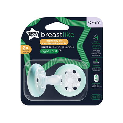 Tommee Tippee Breast-like Pacifier Night, Glow in the Dark