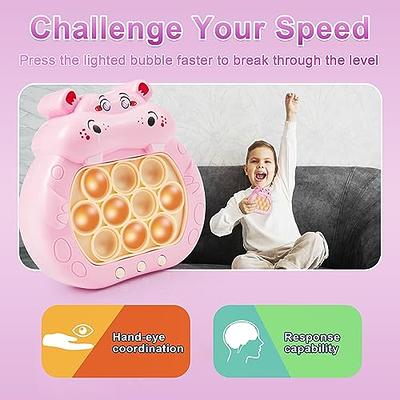 Electronic Pop It Fidget Toys for Kids 8-12, Quick Push Game Pop It Sensory  Toys & Games for Autism Autistic Boy Girl Children, Brain Memory Games