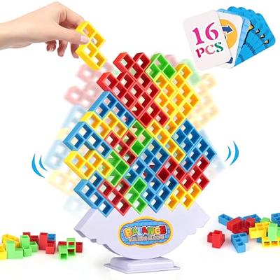 Lemren Tetra Tower Stack Attack Game - 64 Pcs with Storage Box Team Tower  Game for Kids & Adults, Family Party Game Board Games Balance Stacking Toys  for 2-6 Players - Yahoo Shopping