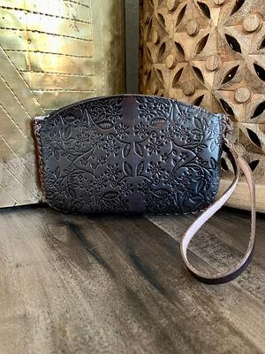 Hand Tooled Purse - Leather Handbag - Mexican Purse - Handbag - Bolsa de Piel Mexicana - Leather Crossbody - Leather Purse - Bolsa Artesanal