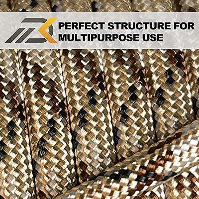 100ft Type III 7 Strand Core Paracord 550 Parachute (5# Desert Camo)