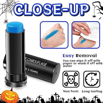  3PCS Sports Red Eye Black Stick, Eyeblack Face Paint Stick for  Football Baseball Softball, High-pigmented, Hypoallergenic Eye Balck Lip  Stick for Sports Halloween Cosplay Costume Parties Clown Black Cream Makeup  (