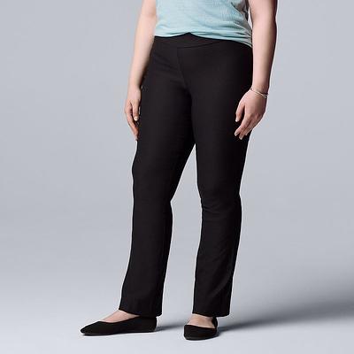 Petite Simply Vera Vera Wang Simply Modern Bootcut Pants, Women's