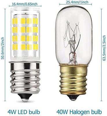 Upgrade 297048600 241552802 Refrigerator Light Bulb Replacement T8 40W Light  Bulb Compatible with Whirlpool Electrolx Kenmore Frigidaire Light Bulb -  Yahoo Shopping