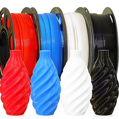 3D Printer Filament Bundle, SUNLU PLA Meta Filament 1.75mm , 3D Materials,  PLA 2KG, 1kg Spool, 2 Pack, Blue+Blue 