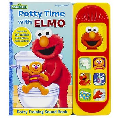 Sesame Street Elmo Super Star Soft Potty Seat with Potty Hook -  Walmart.com