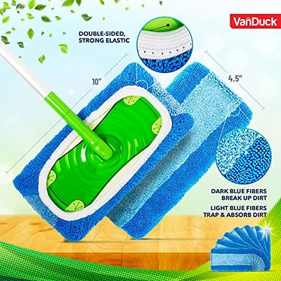 KEEPOW Reusable XL Mop Pads Compatible for Swiffer XL Sweeper, X