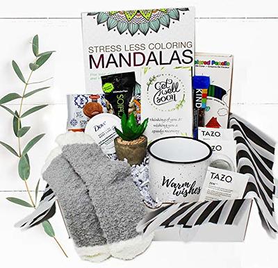 Get Well Soon Gifts for Women Stress Relief Care Package spa gift baskets  Feel Better Gifts Self Care Gifts Inspirational Gifts Thinking of You Gifts  Relaxing Gifts Get Well Gifts After Surgery