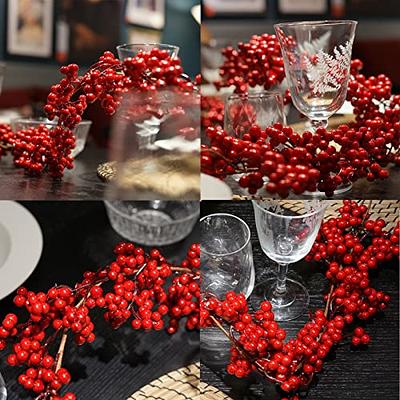 egghat 5.9 Ft Christmas Red Berry Garland Flexible Artificial Burgundy  Berry Garland Xmas Decoration for Christmas New Year Holiday Indoor Outdoor  Fireplace Decor (Red Berry) - Yahoo Shopping