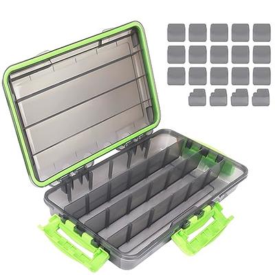 TRUSCEND Fishing Tackle Box Organizer and Storage, 3700 Waterproof Plastic  Ice Fishing Lure Box, Bulk Saltwater Fishing Tackle Box Container for  snacks with Adjustable Dividers, Fishing Gifts for Man - Yahoo Shopping