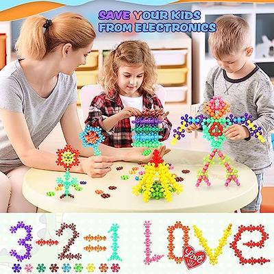 CENOVE Toddler Toys for 3 4 5 6 Years Old Boys Girls,Upgrade DIY Building  Blocks Stacking Toys,STEM Educational Kids Toys Brain Development Preschool