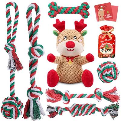 YYDSFEIOU Stuffed Dog Toys for Medium Dogs, Interactive Squeaky