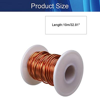 Magnet Wire, 15 AWG Enameled Copper - 7 Spool Sizes