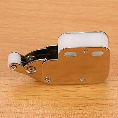 8 Pack Push Latch，Touch Latch Safe Push Latch，Rebound self-Locking  Device，Open Catch Lock Drawer Cabinet Catch Touch Latch Cupboard Bedroom