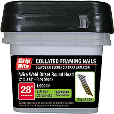 DeWalt 15 Degree Coil Framing Nails, 3-1/4