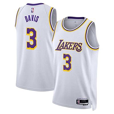 Men's Jordan Brand Anthony Davis Purple Los Angeles Lakers 2020/21 Swingman Jersey - Statement Edition