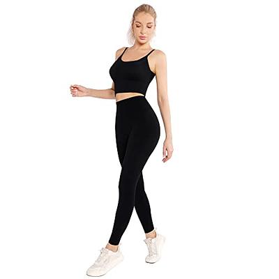 ODODOS Women's Cross Waist Yoga Leggings with Pocket, Non See-Through  Workout Ru | eBay