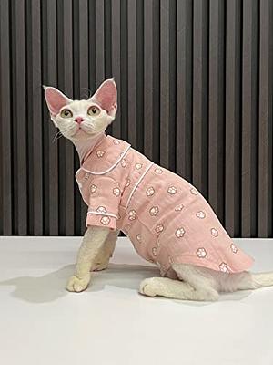 Sphynx Cat Clothing Super Warm Sleeveless Vest - Pounce And Play