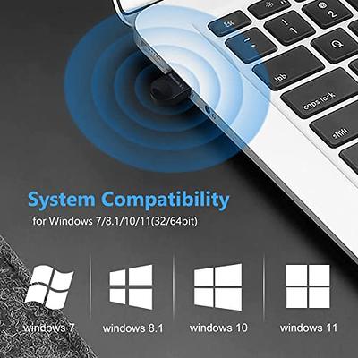 Bluetooth Adapter for PC 5.1,Bluetooth Dongle Adapter for Windows 11/10/8.1  Driver-Free，USB Bluetooth Adapter Plug&Play for Desktop,Laptop,Keyboard,Mouse,Headset,Speaker,Printer  - Yahoo Shopping