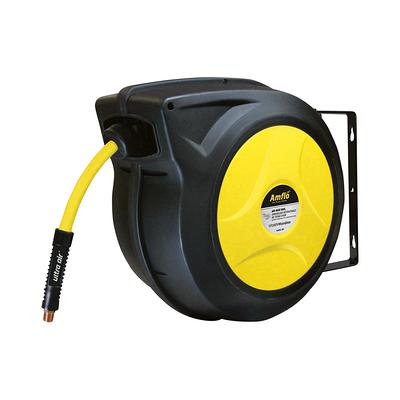 Amflo Ultra Air 50 ft. L X 3/8 in. D Hybrid Polymer Air Hose Reel