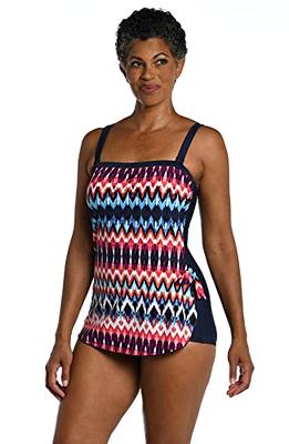 BALEAF Women's Conservative Athletic Racerback One Piece 