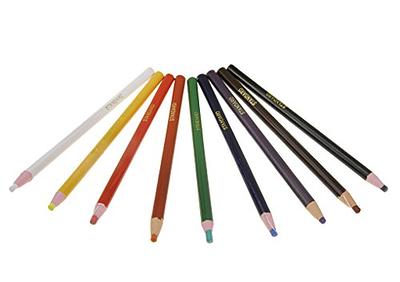 12 Pcs Peel off China Marker Grease Pencil For wood Metal Cloth Wax Grease  (Orange)