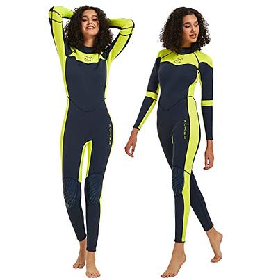 XUKER Women Wetsuit 3mm, Neoprene Wet Suits Back Zip in Cold Water