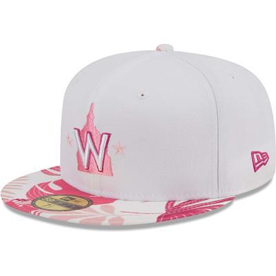 Men's New Era Pink York Jets Color Pack 59FIFTY Fitted Hat