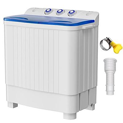 Kasunpul Portable Washer Compact Twin Tub Mini Washing Machine,  Washer(8Lbs) and Spinner(5Lbs), Portable Laundry Washer, Wash and Spin  Cycle Combo