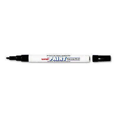 uni®-Paint Permanent Marker, Fine Bullet Tip, Black - Yahoo Shopping