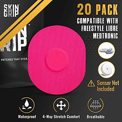 Skin Grip Adhesive Patches for Dexcom G6 CGM (20-Pack), Waterproof &  Sweatproof for 10-14 Days, Pre-Cut Adhesive Tape, Continuous Glucose  Monitor Protection (Tan) 