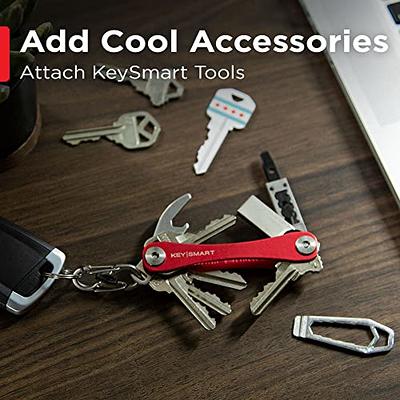KeySmart Key Holder for Keychain Key Ring - Compact Key Organizer Key Chain  Key Case, Minimalist Pocket-Sized EDC Keychain, Loop Piece for Car Fobs,  Expandable (up to 14 Keys, Red) - Yahoo Shopping