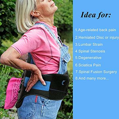 LSO Back Brace with Maximum Decompression Plate&Adjustable Arch