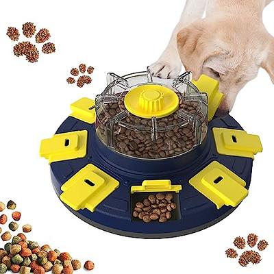 Aluckmao Interactive Dog Food Puzzle Toy, Dog Treat Puzzles Slow Feeder,  Puzzle Games for Dogs Mental Stimulation